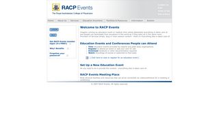RACP Events