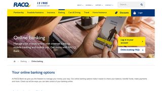 Online banking - RACQ