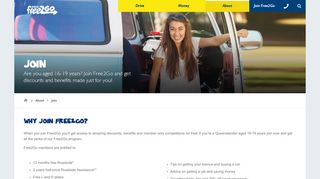 What you get - RACQ free2go