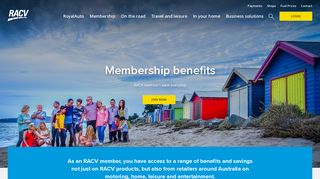 RACV Member Benefits including Travel, Tickets & Rewards