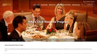 RACV Club Member Rewards Program