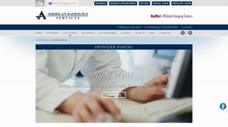 Provider Portal | American Radiology - RadNet