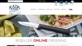 Order Online | Independent Sales Ordering - Rada Cutlery