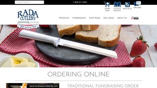 USA Fundraising Products | Fundraiser Ordering - Rada Cutlery