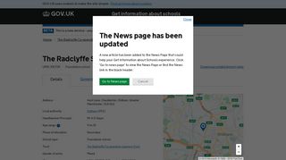 The Radclyffe School - GOV.UK - Get information about schools
