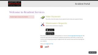 Login to Ashford at Brown Ridge Resident Services | Ashford at Brown ...