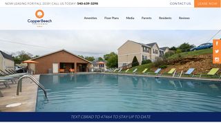 Copper Beech Radford: Student Apartments for Rent in Virginia