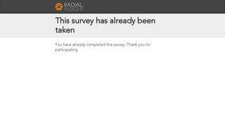 Your opinion is valuable. Earn money completing ... - Radial Insight