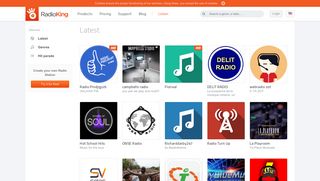 Listen to all the latest radio stations in live - Radio King