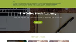 The Coffee Break Academy: Home