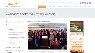 Closing the AM/FM Radio Royalty Loophole - SoundExchange