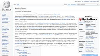 RadioShack - Wikipedia
