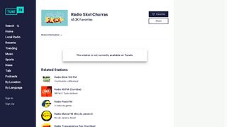 Rádio Skol Churras | Free Internet Radio | TuneIn