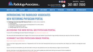 Physician Portal - Radiology Associates LLP