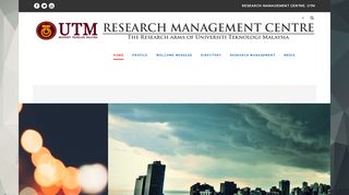 Research Management Centre (RMC) – The Research Arm of ... - UTM