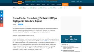 Telerad Tech - Teleradiology Software RADSpa Deployed in ...