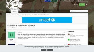 CAN'T LOG IN TO MY ARMY PORTAL? | Army Rumour Service