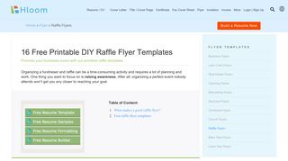 16 Free Raffle Flyer Templates: prize, cash, 50/50, fundraising, and ...