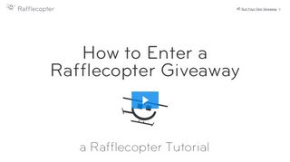 How to Enter a Rafflecopter Giveaway | Rafflecopter :)