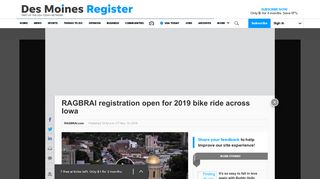 RAGBRAI: Registration is open for 2019 ride, July 21-27
