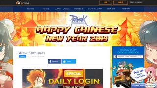 Daily Login Rewards - Ragnarok Online Philippines | News