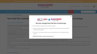 New Rail Plus website offers travel agents faster and smarter online ...