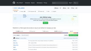 GitHub - sferik/rails_admin: RailsAdmin is a Rails engine that provides ...