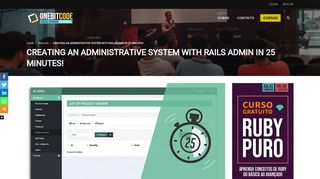 CREATING AN ADMINISTRATIVE SYSTEM WITH RAILS ADMIN IN 25 ...