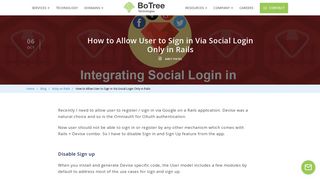 How to Allow User to Sign in Via Social Login Only in Rails