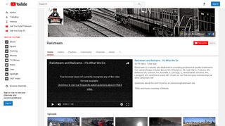 Railstream - YouTube