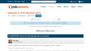 IMPORTANT: How to run Train Simulator… | Forum for Railworks 5 ...