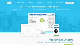Point of Sale and Websites for Specialty Retailers | Rain Retail
