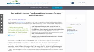 Rain and Hail L.L.C. and Farm Bureau Mutual Insurance Company ...