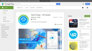 RainToday - HD Radar - Apps on Google Play