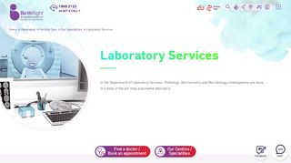 Accurate Laboratory Services at Rainbow Hospital