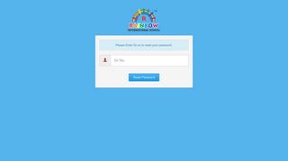 Rainbow International School - Parent Dashboard Forgot Password