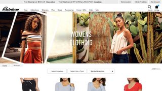 Womens Clothing - Rainbow Shops