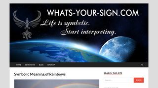Symbolic Meaning of Rainbows on Whats-Your-Sign
