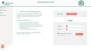 Marketplace 2.0 - Rainforest Alliance