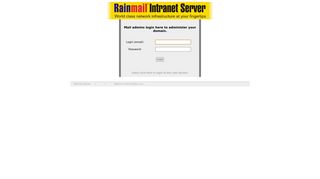 Rainmail Server - mx.rameshflowers.com