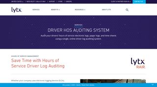 Driver Hours of Service (HOS) Tracking System | Lytx
