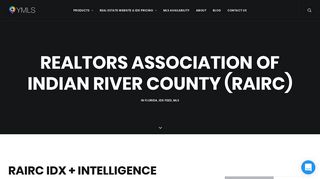 RAIRC IDX search & Real Estate sites for Indian River County Realtors