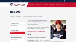 RaiseMe - Rogers State University