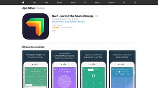 Raiz - Invest The Spare Change on the App Store - iTunes - Apple