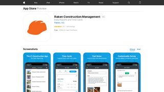 Raken Construction Management on the App Store - iTunes - Apple