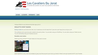 Rakion Roulette Event - - Les Cavaliers Du Jorat