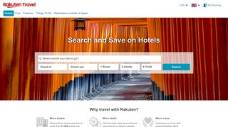 Rakuten Travel - Get the best deals on Japanese Hotels and Ryokans