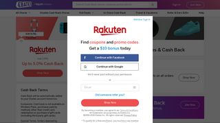 Up to 20% Off Rakuten.com Coupons, Promo Codes + 6.0% Cash Back