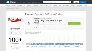 20% Off Rakuten Coupons, Promo Codes & Deals ~ Feb 2019