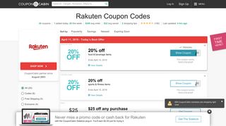 15% Off Rakuten Coupons & Coupon Codes - February 2019